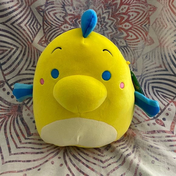 Kellytoy Accessories Squishmallows Disney Little Mermaid Flounder